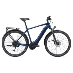 2022 Giant Explore E+ 2 GTS Trekking EBike In Metallic Navy