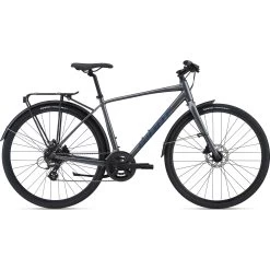 Giant Escape 2 City Disc Hybrid Bike In Charcoal