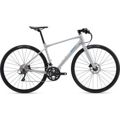 Giant FastRoad SL 2 Hybrid Bike In Good Gray