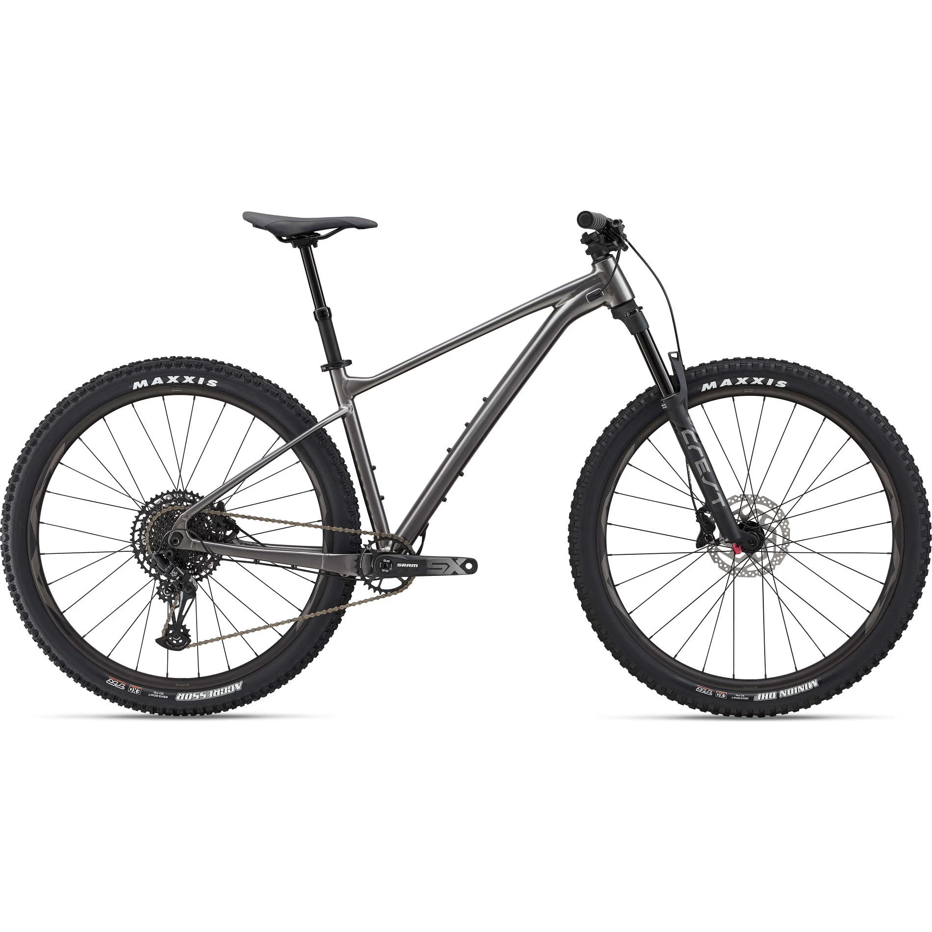 Giant Fathom 29 1 Trail Bike In Metallic Gunmetal Black