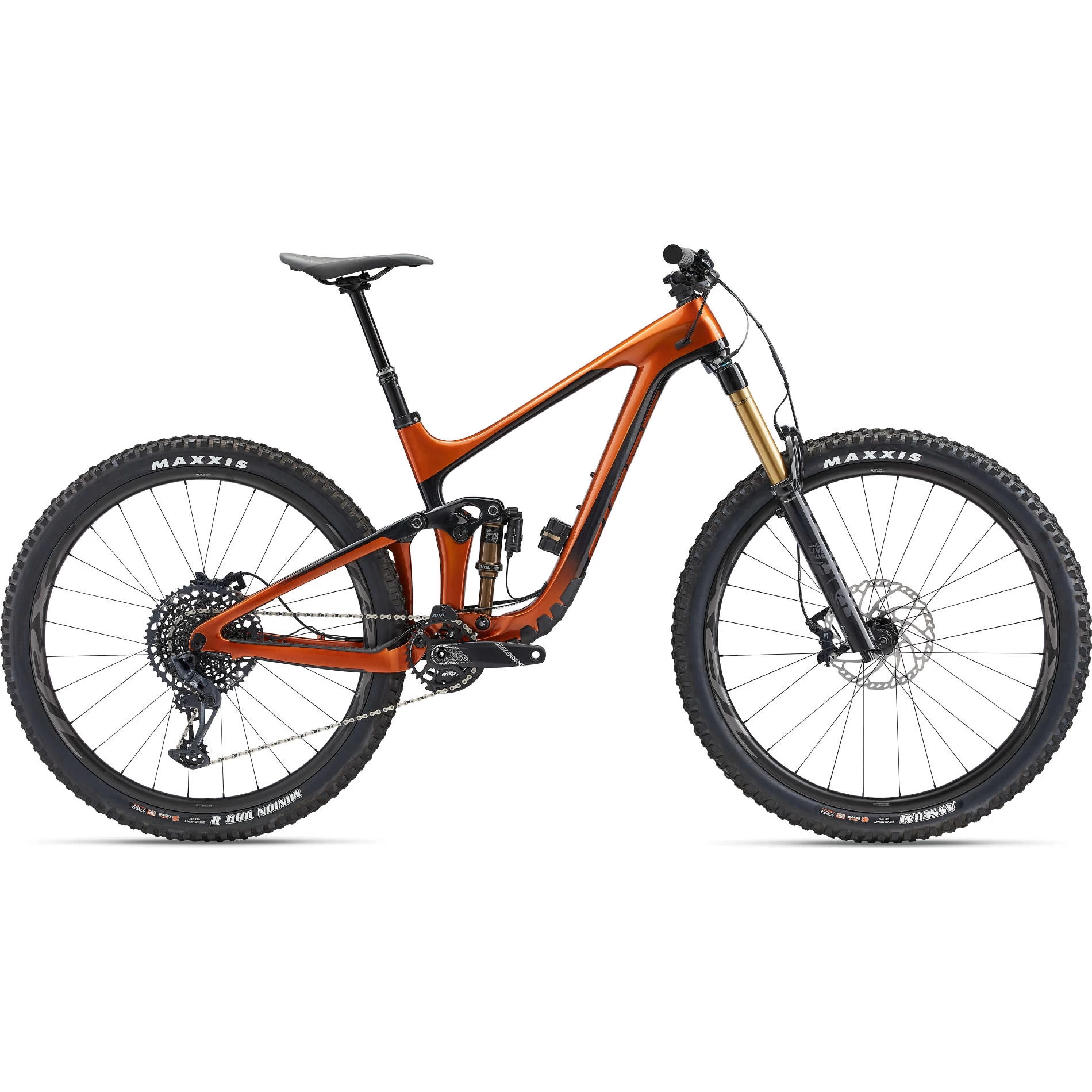 Giant Reign Advanced Pro 29 1 Enduro Bike In Amber Glow