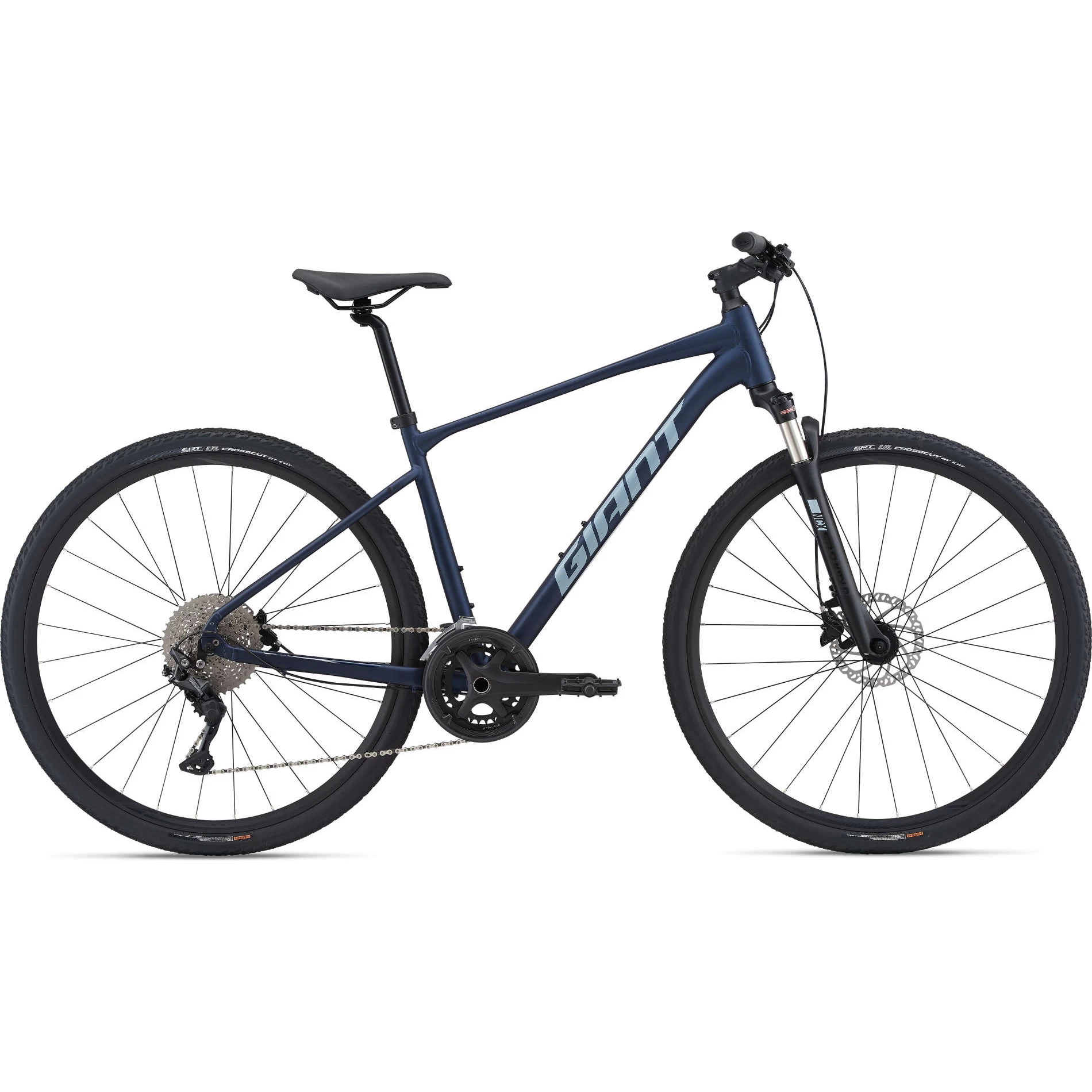 2022 Giant Roam 1 Disc Hybrid Bike In Navy
