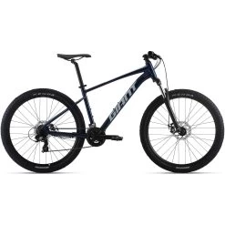 2022 Giant Talon 5 27.5 Mountain Bike In Metallic Navy