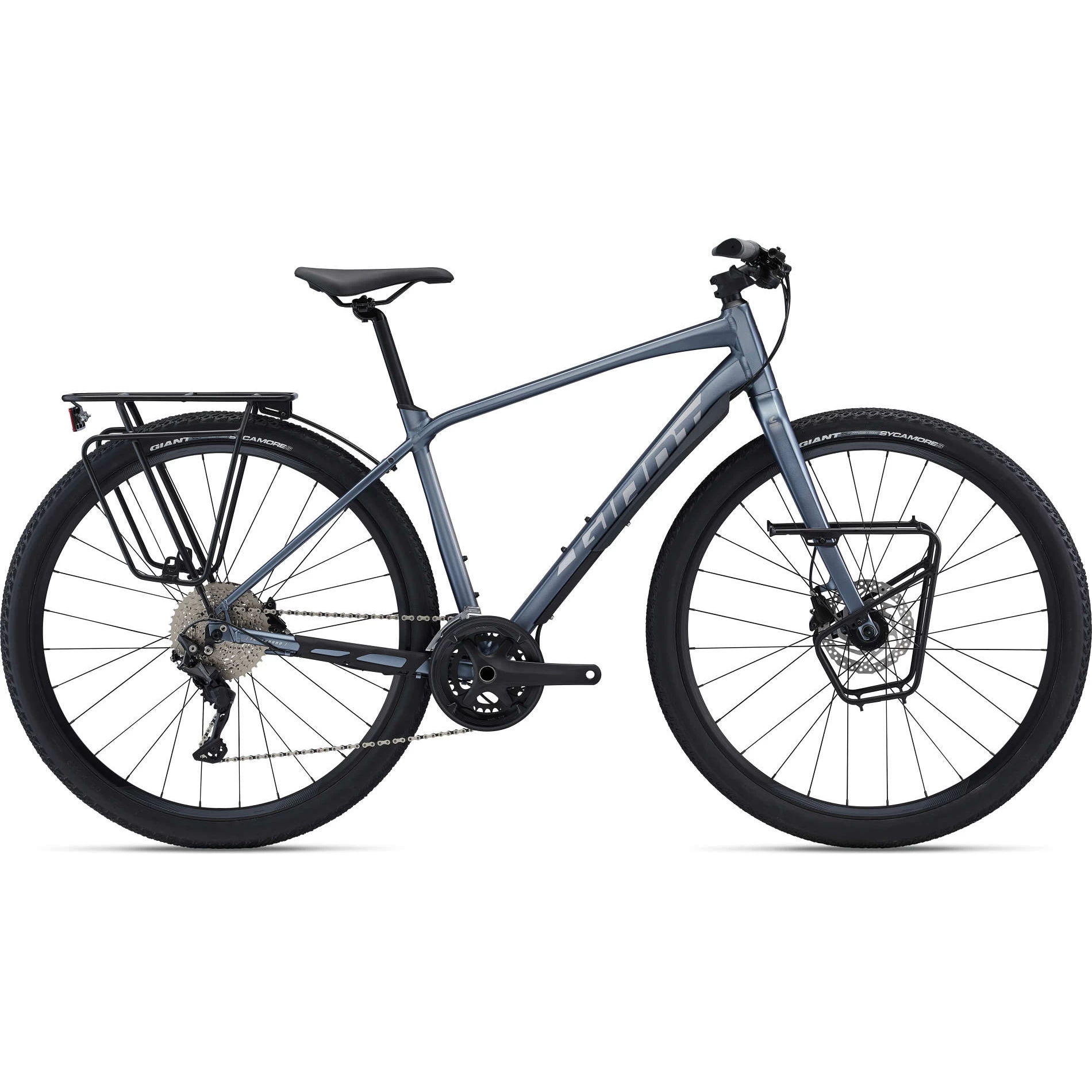 2022 Giant ToughRoad SLR 1 Hybrid Bike In Knight Shield