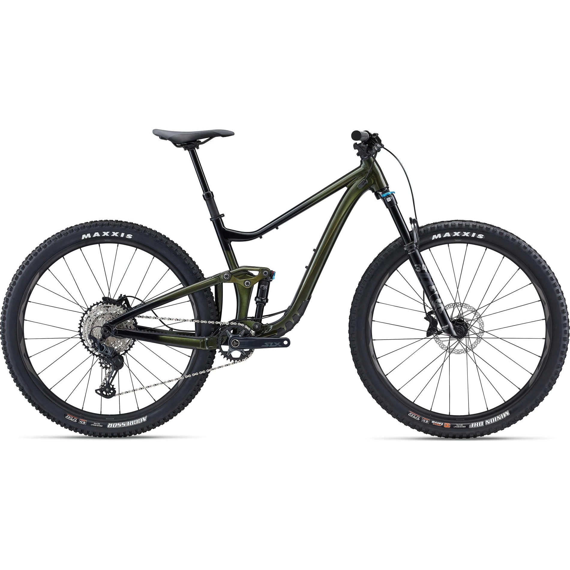 Giant Trance 29 1 Trail Bike In Phantom Green/Black/Chrome