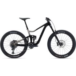 2022 Giant Trance X 1 Trail Bike In Black/Smoke Metal/Chrome