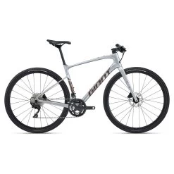 Giant FastRoad AR Advanced 1 Fitness Bike In Silver