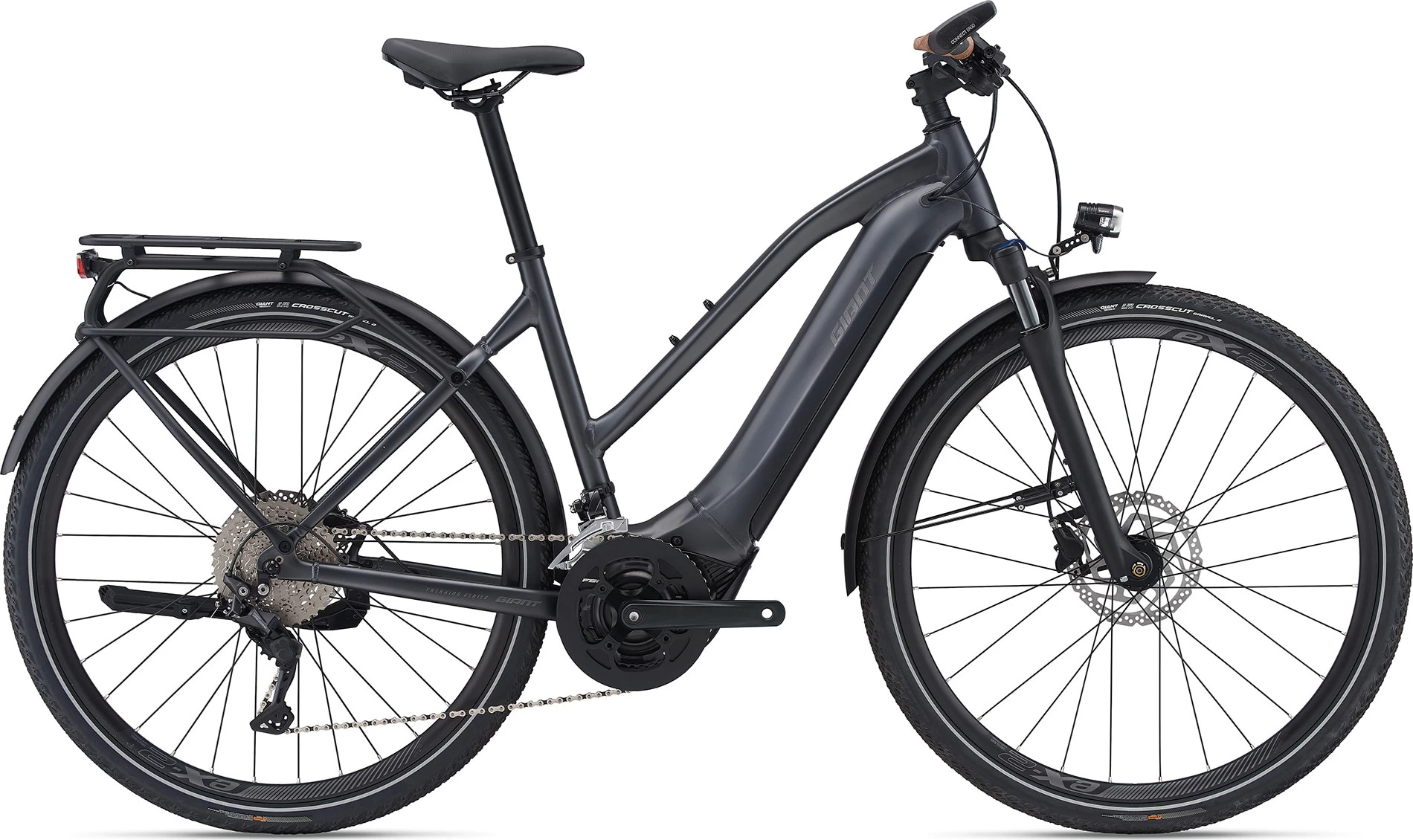 Giant Explore E+ 1 625 STAElectric Bike In Gunmetal Black