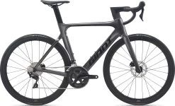 Giant Propel Advanced 2 Disc Carbon Aero Road Bike In Black Metallic
