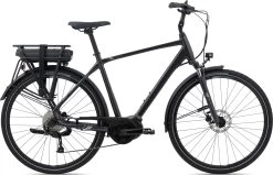 Giant Entour E+ 2 GTS Electric Bike In Gunmetal Black