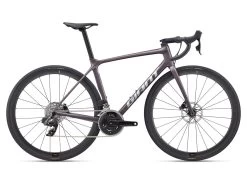 Giant TCR Advanced Pro 1 Disc-AR Road Bike In Charcoal Plum