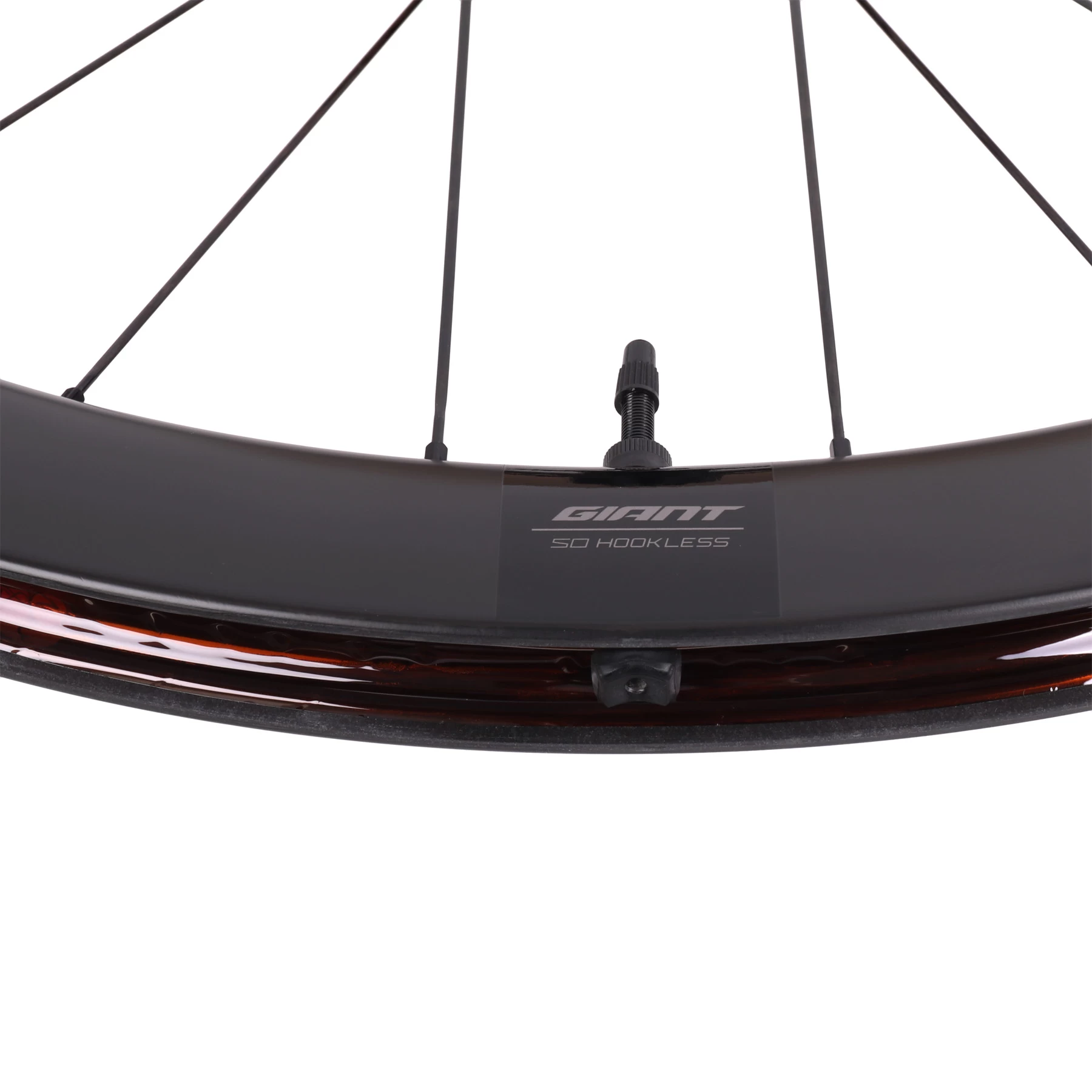 Giant SLR 1 Disc 50 Front Wheel - 28" | Hookless | Carbon | Centerlock - 12x100 Mm - Image 4