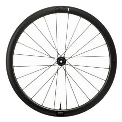 Giant SLR 1 Tubeless Carbon Disc 42 Front Wheel | Clincher | Centerlock - 12x100 Mm - Black