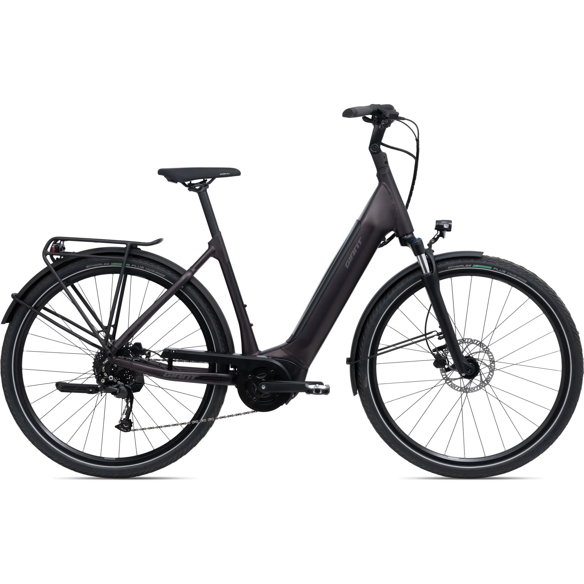 Giant DAILYTOUR E+ 3 RC DASH LDS - Easy Entry Electric City Bike - 2023 - Rosewood