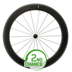 Giant SLR 1 Tubeless Carbon Disc 65 Front Wheel | Clincher | Centerlock - 12x100 Mm - Black - 2nd Choice
