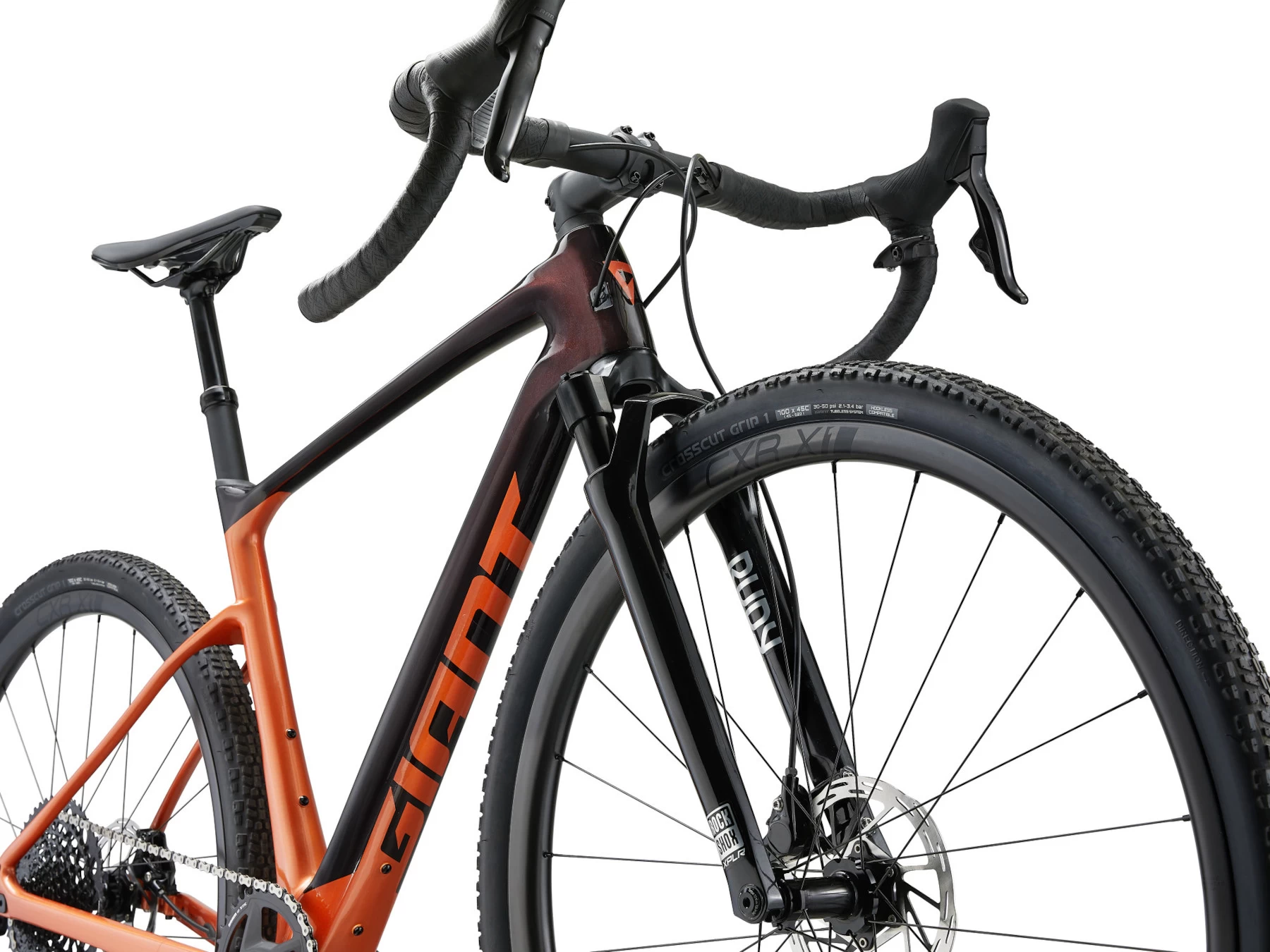 Giant REVOLT X ADVANCED PRO 1 - Carbon Gravel Bike - 2023 - Cordovan/copper Coin - Image 9