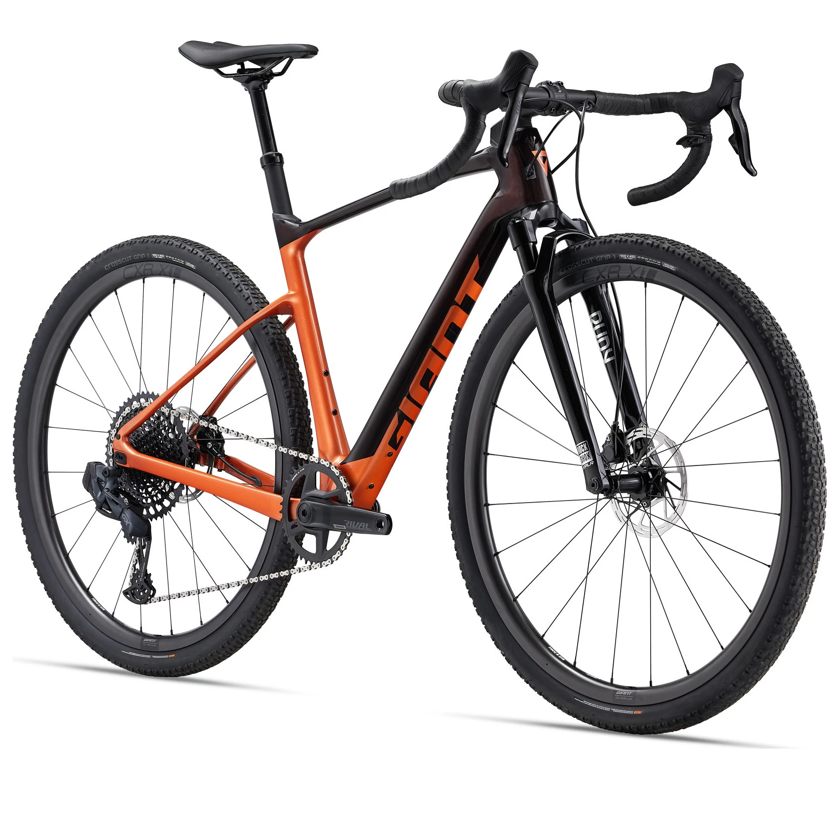 Giant REVOLT X ADVANCED PRO 1 - Carbon Gravel Bike - 2023 - Cordovan/copper Coin - Image 3