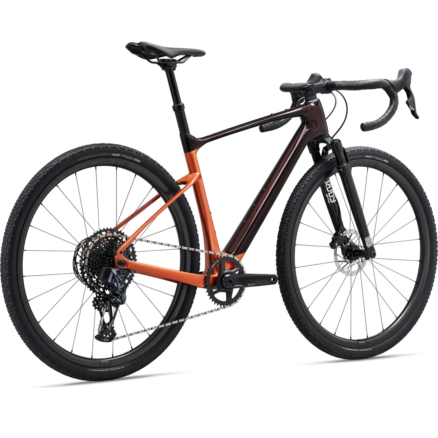 Giant REVOLT X ADVANCED PRO 1 - Carbon Gravel Bike - 2023 - Cordovan/copper Coin - Image 4